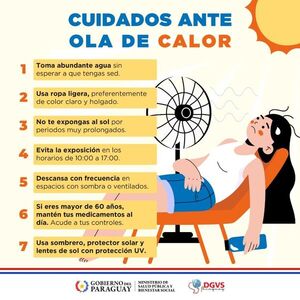 Persisten altas temperaturas: extremar cuidados, principalmente en niños y personas mayores