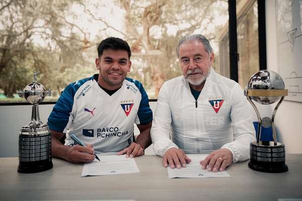 Rodney Redes lleva la bandera paraguaya a la Liga de Quito - Fútbol Internacional - ABC Color