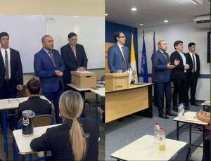 Denuncian presencia irregular de Jorge Bogarín durante examen de ingreso a la Escuela Judicial - Nacionales - ABC Color