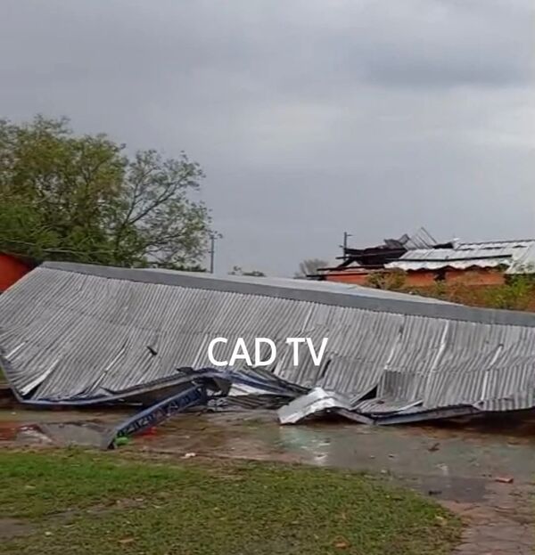 Organizan rifa para reparar escuela dañada por temporal en Belén - Concepción al Día