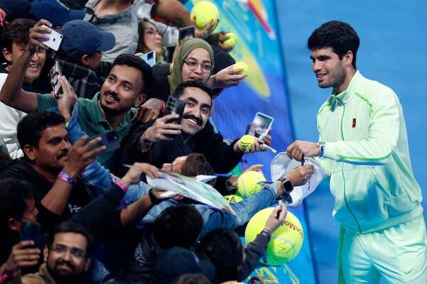 Alcaraz y Sinner, a cuartos del Abierto de Qatar - Tenis - ABC Color
