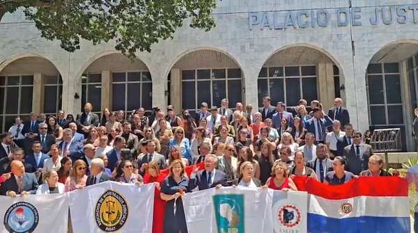 Prosigue paro escalonado en  Poder Judicial contra reforma - Economía - ABC Color