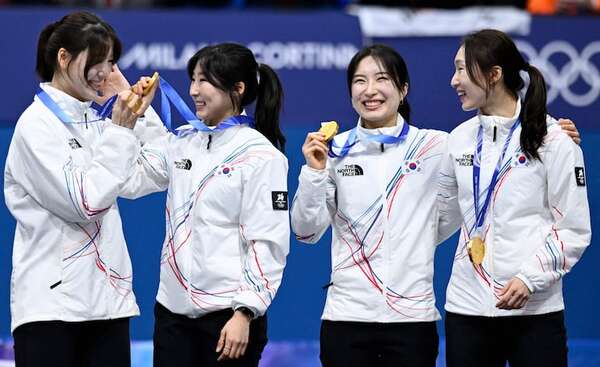 Corea del Sur, campeona olímpica de relevos en 3.000 metros en pista corta  - Polideportivo - ABC Color