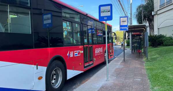 La Nación / Línea E2 opera en avda. Mcal. López