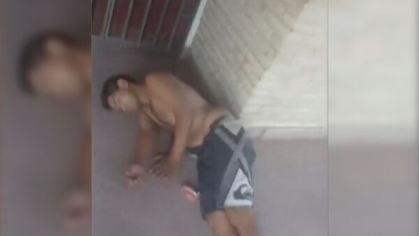 El sueño le ganó a un ladrón en pleno robo