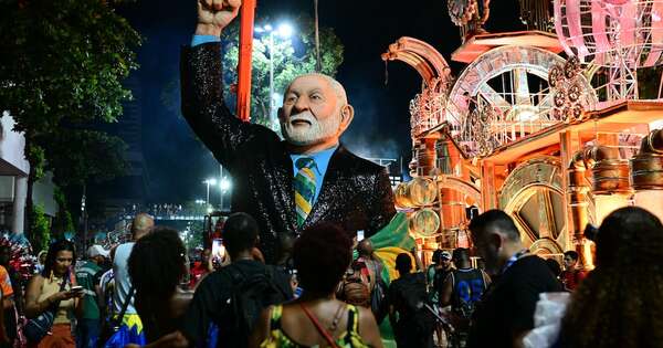La Nación / Carnaval de Rio: homenaje a Lula quedó último en la competencia