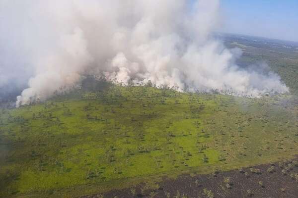 Reportan focos de calor en áreas protegidas - Nacionales - ABC Color