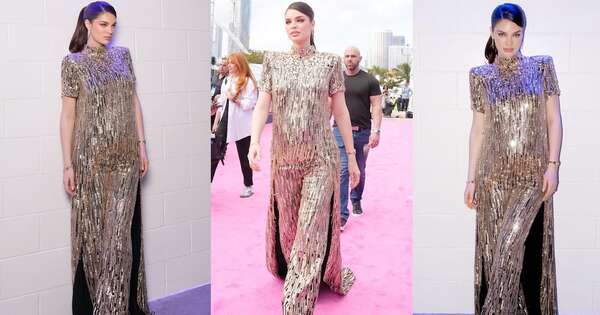 La Nación / “Está horrible”: señalan a Nadia Ferreira por look en Premios Lo Nuestro