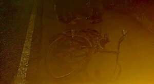 Ciclista muere tras ser atropellado sobre la ruta en Nueva Germania