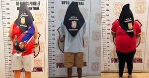 Diario HOY | Cuatro detenidos por asalto a abogada en Ñemby: uno es hijo de Armando Rotela