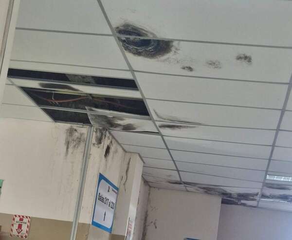 Hospital de Trauma “es un infierno”: denuncian falta de climatización y techos en ruinas - Nacionales - ABC Color