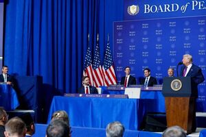 Presidente Trump reconoce el liderazgo del Presidente Peña en la Junta de la Paz