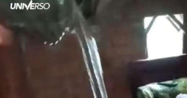 La Nación / Tormenta en San José de los Arroyos deja cuantiosas casas destechadas y familias damnificadas