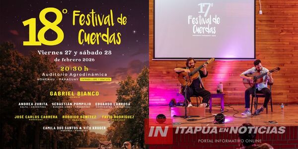 FESTIVAL DE CUERDAS REUNIRÁ A MAESTROS INTERNACIONALES EN HOHENAU