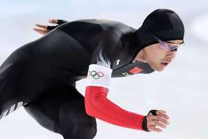 Milano-Cortina: Oro y récord en patinaje de velocidad, tercera, la vencida para el chino Ning - Polideportivo - ABC Color