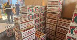 La Nación / Incautan cerca de 9 t de tomate ingresados de manera irregular