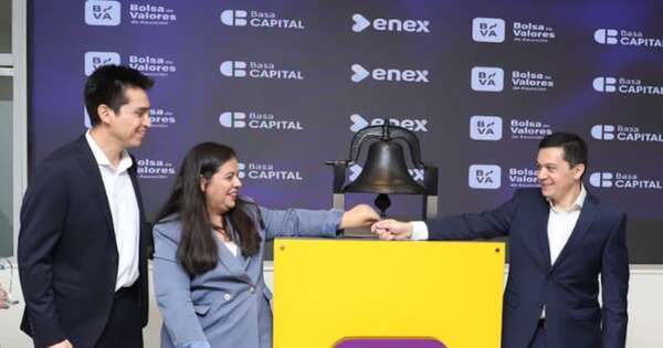 La Nación / Enex emitió bonos por USD 10.000.000 en el mercado nacional