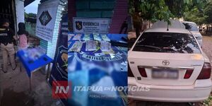 DETENIDO TRAS ALLANAMIENTO E INCAUTACIÓN DE DROGAS EN ENCARNACIÓN