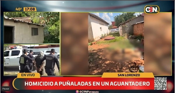 Homicidio en un “aguantadero” en San Lorenzo » San Lorenzo PY