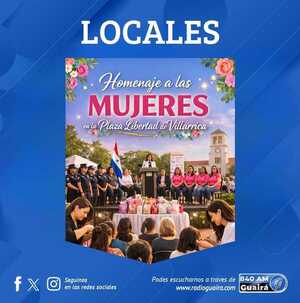 HOMENAJE A LAS MUJERES EL PROXIMO 24 DE FEBRERO EN LA PLAZA LIBERTAD DE VILLARRICA