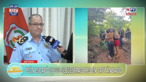 Peón se escapa tras privación ilegítima de libertad en Capitán Bado