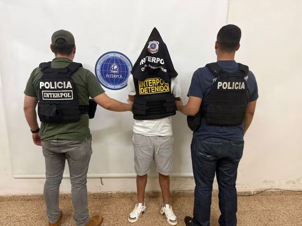 Paraguayo con orden de captura internacional es detenido por la Interpol en Encarnación