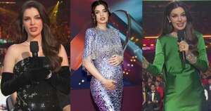 La Nación / ¡No fue uno ni dos! Nadia Ferreira impactó con más de media docena de vestidos