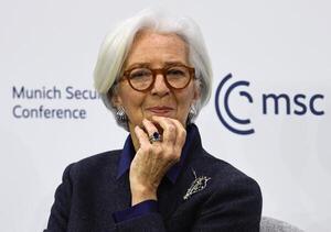 Christine Lagarde prevé completar su mandato al frente del BCE hasta 2027
