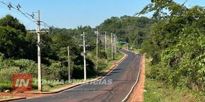 MUNICIPALIDAD DE CAMBYRETÁ INAUGURARÁ IMPORTANTE ASFALTO ESTE VIERNES
