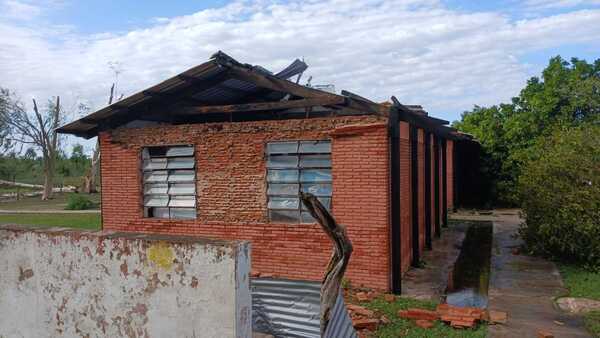 Padres organizan rifa para reparar escuela que fue azotada por el temporal hace 5 meses en Belén