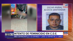 Intento de feminicidio en Ciudad del Este deja a víctima en estado grave y agresor fallecido