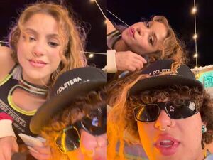 Popular / (VIDEO) ¡Shakira tatuó a Beéle en medio de un videoclip!