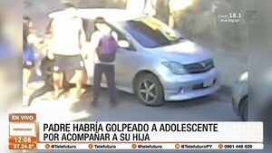 Padre habría golpeado a adolescente por acompañar a su hija