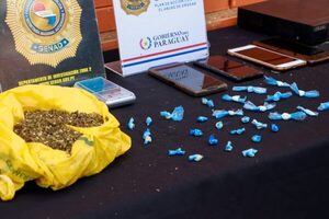 SENAD desmantela punto de microtráfico en Luque y detiene a integrante de estructura criminal