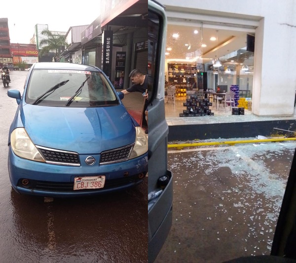 Ardua labor de Bomberos durante el temporal en Encarnación