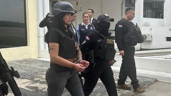 Trasladan a esposa de Marset a la cárcel de máxima seguridad “Martín Mendoza”