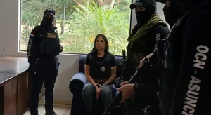 Trasladan a Gianina García Trocha a la cárcel de mujeres - Noticiero Paraguay