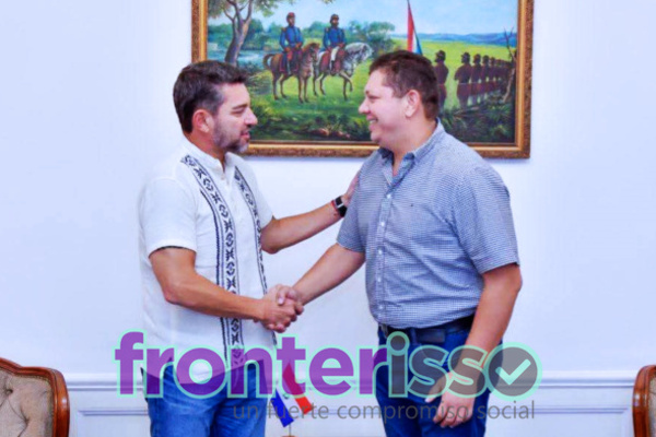 Juancho Acosta se reunió con el vicepresidente Pedro Alliana para ajustar detalles en vistas a su futura campaña presidencial  - El Nordestino