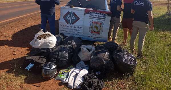 Incautan en La Paz marihuana que iba para la Argentina