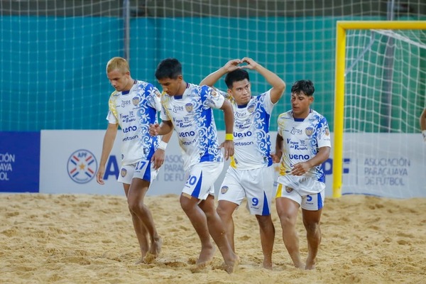 Gran inicio de la Superliga de fútbol playa