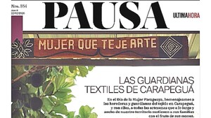 Revista Pausa: Arte en las manos