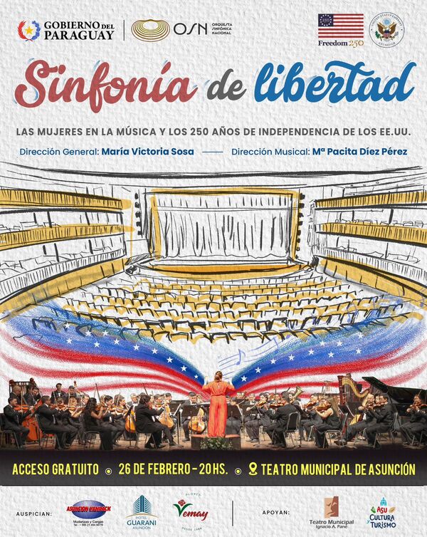 Invitan a concierto “Sinfonía de libertad”