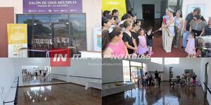 HOHENAU INAUGURA SALÓN DE USOS MÚLTIPLES EN EL PARQUE DE LAS NACIONES