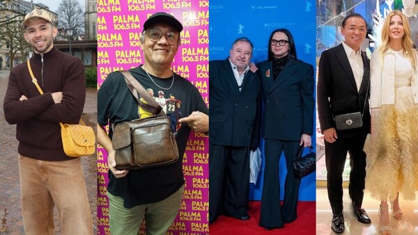 Moda de arrieros que usan cartera ya llegó a Paraguay y famosos ya la usan