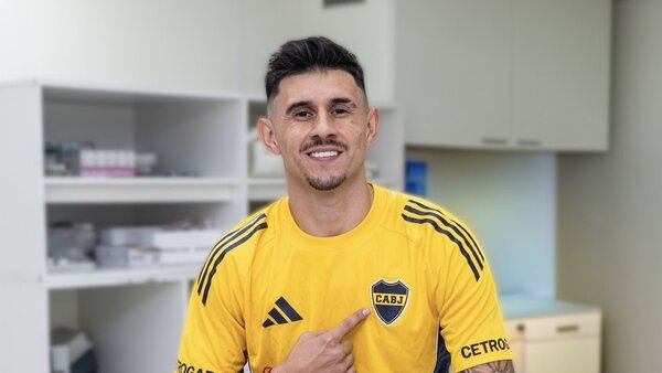 Así fue el primer día de Bareiro en Boca