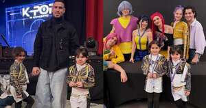 La Nación / Fans piden un papá como Tony Sanabria, tras verlo cantar k-pop con sus hijas