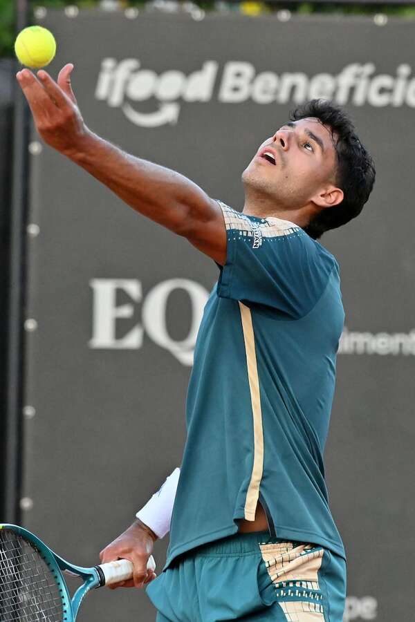 Tenis: Victoria de Dani Vallejo en la qualy del Abierto de Chile - Polideportivo - ABC Color