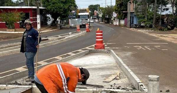 La Nación / Obras de seguridad vial entran en su última fase