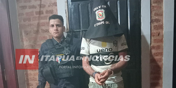 APREHENDEN A HOMBRE POR SUPUESTO HURTO EN BARRIO CHAIPÉ