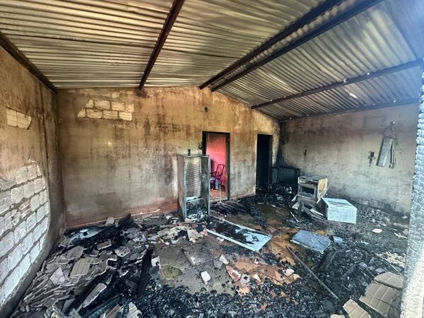 Incendió la casa de su ex pareja tras amenazarla por teléfono en Concepción - Concepción al Día